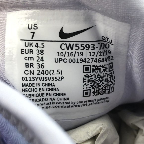 Nike Air Vapormax Plus Pastel Women's Size 7 Athletic Shoes NEW - Picture 10 of 12